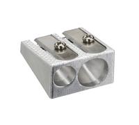 Taille-crayon 2 usages aluminium