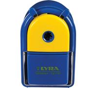 Taille-crayon bleu, pour crayons graphite et de couleur