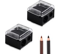 Taille-crayon cosmétique universel pour crayons de khôl pour crayon à sourcils, crayon contour des lèvres, eye-liner, lames de précision, pratique pour les déplacements