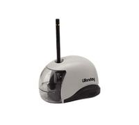 Wonday Taille-crayon électrique, lame en acier, grand réservoir, 4 piles 1,5 V (non fournies), Noir