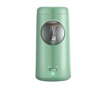 Taille-crayon électrique 2 réglages d'affûtage rechargeable automatique pour crayons en bois de 6 mm-8 mm