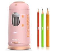 Taille-crayon électrique avec boîte, taille-crayon électrique, crayons épais et fins