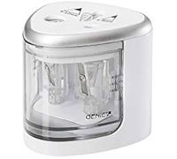 Taille-Crayon Électrique - Genie - Ps 120a - Blanc - Pour Crayons À Papier Et De Couleur - Précision Rapide