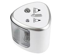 Taille-crayon électrique HaloVerde avec deux trous pour crayons de 6 à 8 mm et 9 à 12 mm, un taille-crayon automatique portable pour les étudiants et les besoins en taille-crayon