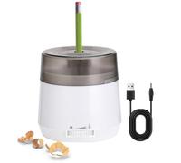 Taille-crayon électrique - Plug USB, machine fixe automatique, outil de bureau alimenté par batterie, pointeur portable | Indispensables pour le bureau à domicile pour étudiants, enseignants, Uo