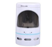 Taille-crayon électrique, Taille-crayon Mains Libres Entièrement Automatique avec Aspirateur à Main, Taille-crayon à Piles pour école, Salle de Classe, Bureau (WHITE)