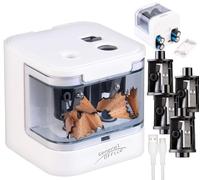 Taille-crayon électrique USB/à piles - coloris blanc [General Office]