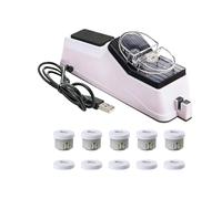 Taille-crayon électrique USB automatique avec base antidérapante avec outils de meulage de rechange pour ciseaux et outil de coupe, aiguiseur électrique automatique