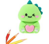 Taille-crayon en forme de dinosaure, taille-crayon manuel en forme d'animal mignon pour enfants (garçons et filles), fournitures scolaires amusantes avec motif de dessin animé pour salle de classe et