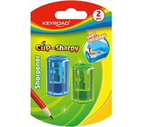Taille-crayon en plastique CUP-SHARPY individuel Keyroad blister