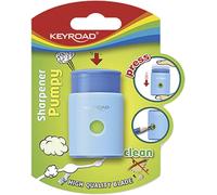 Taille-Crayon Ergonomique Pumpy-Up Single 1 Pièce Avec Conteneur En Plastique Et Lames En Acier, Crayons Et Crayons De Couleur, Couleurs Mélangées, Pour Crèche Maternelle Et École