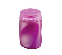 Taille crayon ergonomique - STABILO EASYsharpener - rose - avec réservoir - Droitier