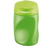 Taille crayon ergonomique - STABILO EASYsharpener - vert - avec réservoir - Droitier