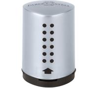 Taille-crayon - FABER-CASTELL - GRIP 2001 Mini - Argent - Design triangulaire - Vis de sécurité