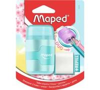 Taille-crayon gomme Maped Connect Pastel Multicolore G