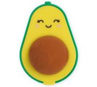 Legami – Taille-crayon avec caoutchouc, récipient vide, effacement doux, 4x5,7 cm – Thème avocat