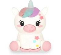 LEGAMI - Taille-crayon lumineux avec récipient - Taille-crayon magique, école, thème Unicorn