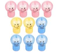 Taille-crayon Manuel D’ampoule, Style Dessin Animé Portable | Plastique Léger, Usage Facile pour Élèves, Lot Assorti, Présents et Récompenses Scolaires
