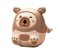 Taille-crayon manuel pour l'école à la maison | Forme mignonne de charpentier | Fournitures scolaires pour garçons filles étudiants | Accessoires de bureau