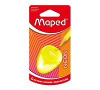Maped Taille-crayon I-Gloo Fluo – boîte de récupération pour crayons fins – couleur aléatoire