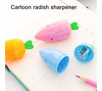 Taille-Crayon Mécanique Kawaii Carotte, 1 Pièce, Créatif Et Mignon, Fournitures Scolaires Et De Bureau, Papeterie Cadeau Pour Enfant, Joli Couteau De Coupe