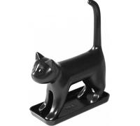 Taille-crayon noir pour chat Miaou en taillant Sharp-end avec collecteur