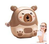 Taille-crayon portable, taille-crayon manuel pour l'école à domicile, l'art manuel fournit un petit design de dessin animé pour aiguiser les crayons de couleur