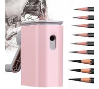 Taille Crayon Professionnel, pointe réglable, 7 marches ajustables, Portable pour Les Enfants étudiants Artiste Designer Au Bureau De L'école Taille Crayon crayons