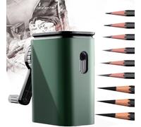 Taille Crayon Professionnel,Pointe Réglable,9 Marches Ajustables,Portable Pour Les Enfants Étudiants Artiste Designer Au Bureau De L'école.