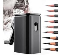 Taille Crayon Professionnel, pointe réglable, 9 marches ajustables, Portable pour Les Enfants étudiants Artiste Designer Au Bureau De L'école