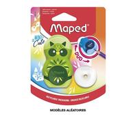 Taille-crayons et gomme blanche - Réservoir plastique - Scolaire - Maped Mini Cute