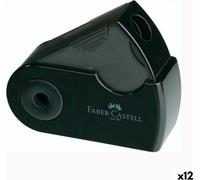 Taille-crayons Faber-Castell Sleeve Mini Noir (12 pièces)