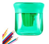 Taille-Crayons Manuel | Taille-Crayons Étudiant Anti-Poussière Avec Couvercle - Favoris de Fête Compact | Pour Fils Fille Enfant Adolescent Adulte