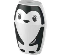Taille-crayons - MAPED - FANCY - Noir/Blanc - Motif Panda/Pingouin - Enfant/Mixte