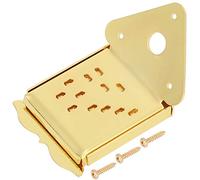 Taille de mandoline Housse décorative chromée, acier de conception amovible pour 8 10 cordes d'extrémité à 12 boucles, s'adapte parfaitement à la guitare de boîte électrique (type 4)