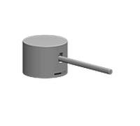 taille Dornbracht pour pied 90206602000-00 90206602000 D.45 x 33 x115 mm chromé