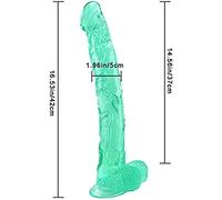Taille Ġộděmïchět Pour Femme Rěálïștě Věňtộụsě Ġộdmïchět Pộïñt Ġ ÂňáḷĚ Çlïtộrïdïěn Xxl Gros Ġộděș Ṥïlïcộně Flexible Large Pěnïș Pour Homme Ġạý Děbụtánt A/Green/16.