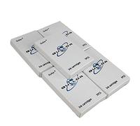 Taille Gullor 25 PCS internationale Pen Ink Cartridge to Fit Jinhao Stylos, BLEU, 5 paquets