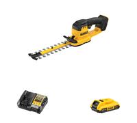 DeWALT DCMHT520D1-QW Kit De Taille-haie Sans Fil Compact 18 V XR (1 Batterie 2,0 Ah + Chargeur) - 20 Cm
