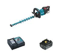 Taille-haie 18V 50cm DUH502Z + 1 batterie BL1850B 18V 5 Ah + 1 chargeur rapide DC18RC MAKITA
