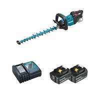 Taille-haie 18V 50cm DUH502Z + 2 batteries BL1850B 18V 5 Ah + 1 chargeur rapide DC18RC MAKITA