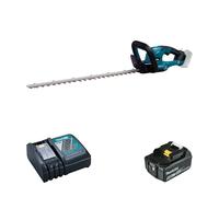 Taille-haie 18V 60cm DUH607Z + 1 batterie BL1850B 18V 5 Ah + 1 chargeur DC18RC MAKITA