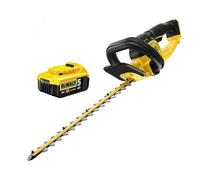 Taille-haie 18V DEWALT DCMHT563P1-QW avec une batterie 5,0 Ah