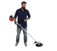 Taille-haie 2 temps 25,4 cc longue portée 0,75 kW Moteur de refroidissement par air pour bordures de pelouse et décapage des mauvaises herbes dans les jardins et les parcs