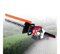 Taille-haie à essence 2 temps pour jardin, cour, débroussailleuse à refroidissement par air, sans fil, moteur léger, multi-angle, cylindre unique, lames professionnelles, double face, électrique