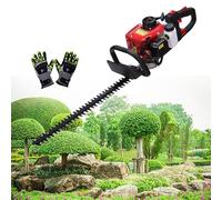 Taille-haie à gaz 1600 W haute puissance, débroussailleuse professionnelle avec technologie d'économie d'huile pour un entretien efficace des terrains et du jardin