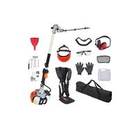 VEVOR Taille-haie à gaz à manche long 2 temps outils de coupe branches 26 CC