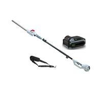 Taille Haie à perche télescopique 40V Batterie Lithium 2,5Ah + Chargeur Led 40V - Sangle d'épaule -Taille haie sans fil IKRA