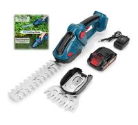 Taille-haie, Coupe-bordures électrique 2 en 1, désherbeur portatif sans fil rechargeable, élagueuse, tondeuse à arbustes, a battery