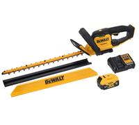 Taille-haie sans fil DEWALT 55 cm, 18 V XR, 1 batterie Li-Ion 5,0 Ah DCMHT564P1
